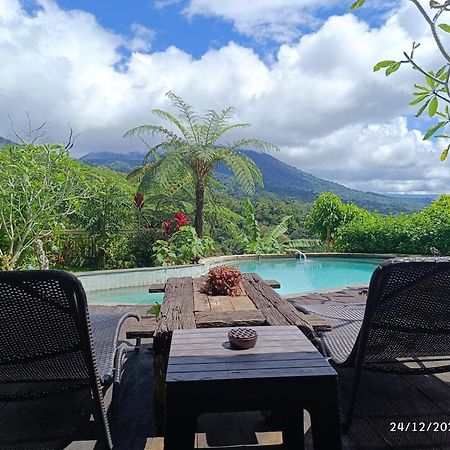Dwan Tea Mountain Side Bed & Breakfast Jatiluwih Exterior photo