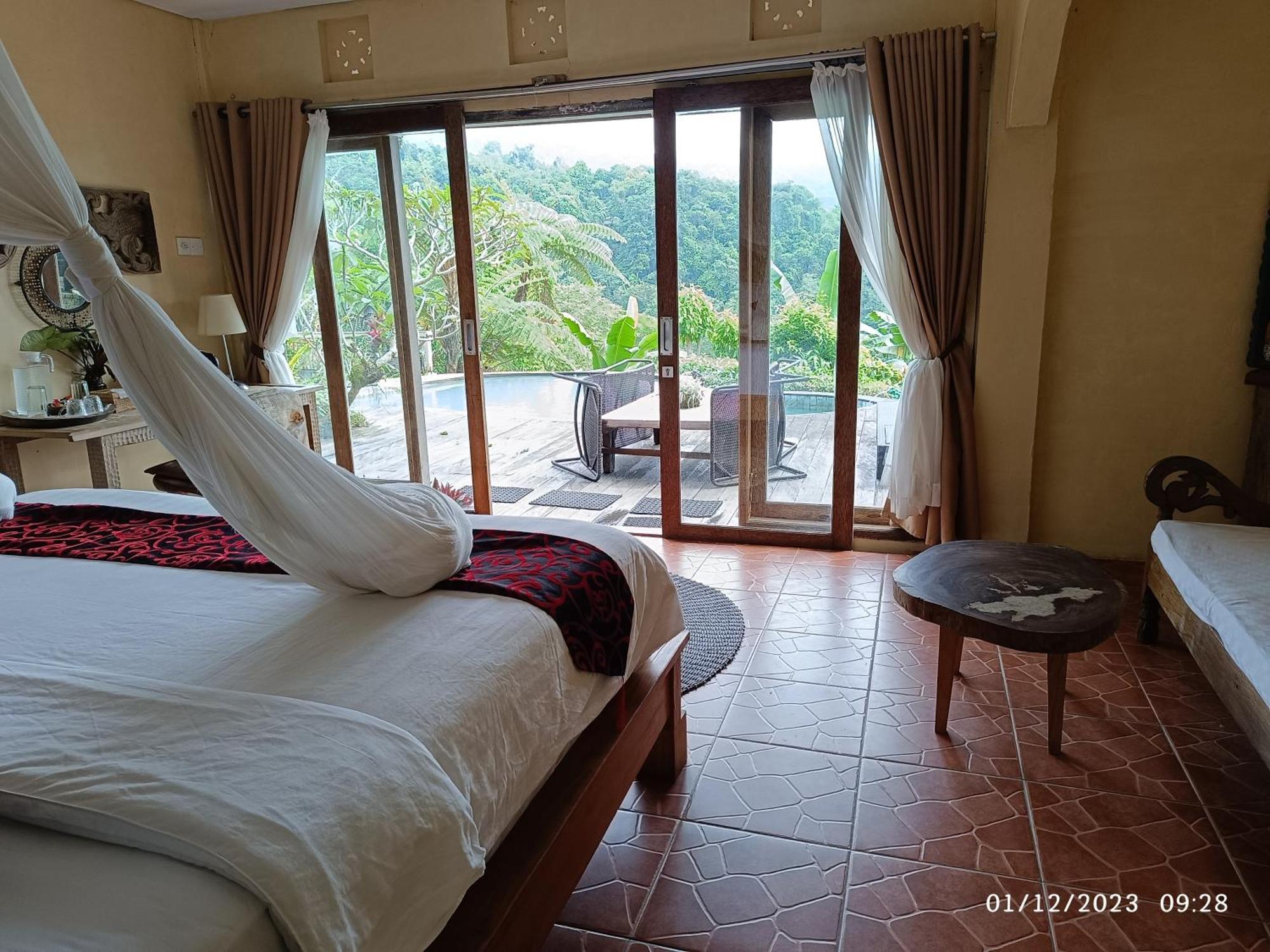 Dwan Tea Mountain Side Bed & Breakfast Jatiluwih Exterior photo